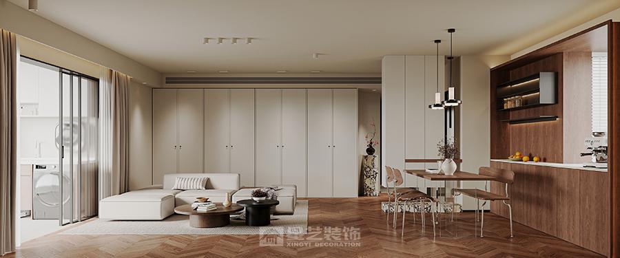 暖棕雅調，藏露有致的精致居境